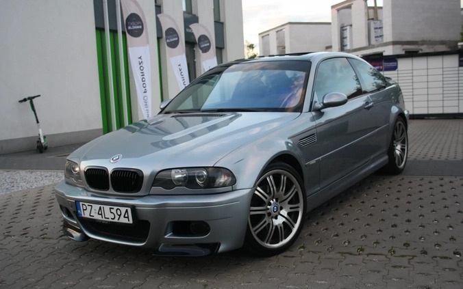 BMW M3 cena 105999 przebieg: 212000, rok produkcji 2003 z Swarzędz małe 407